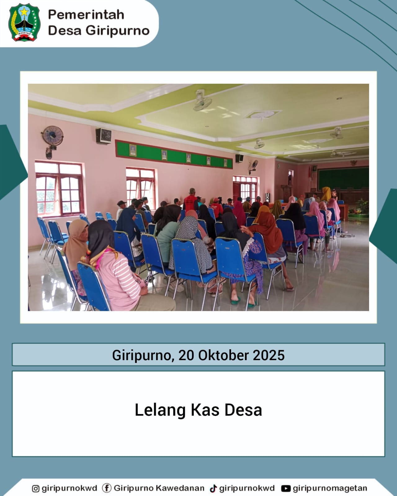 LELANG KAS DESA